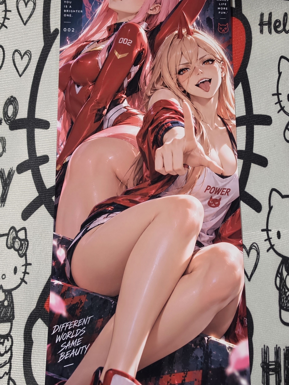 Zero Two And Power Poster